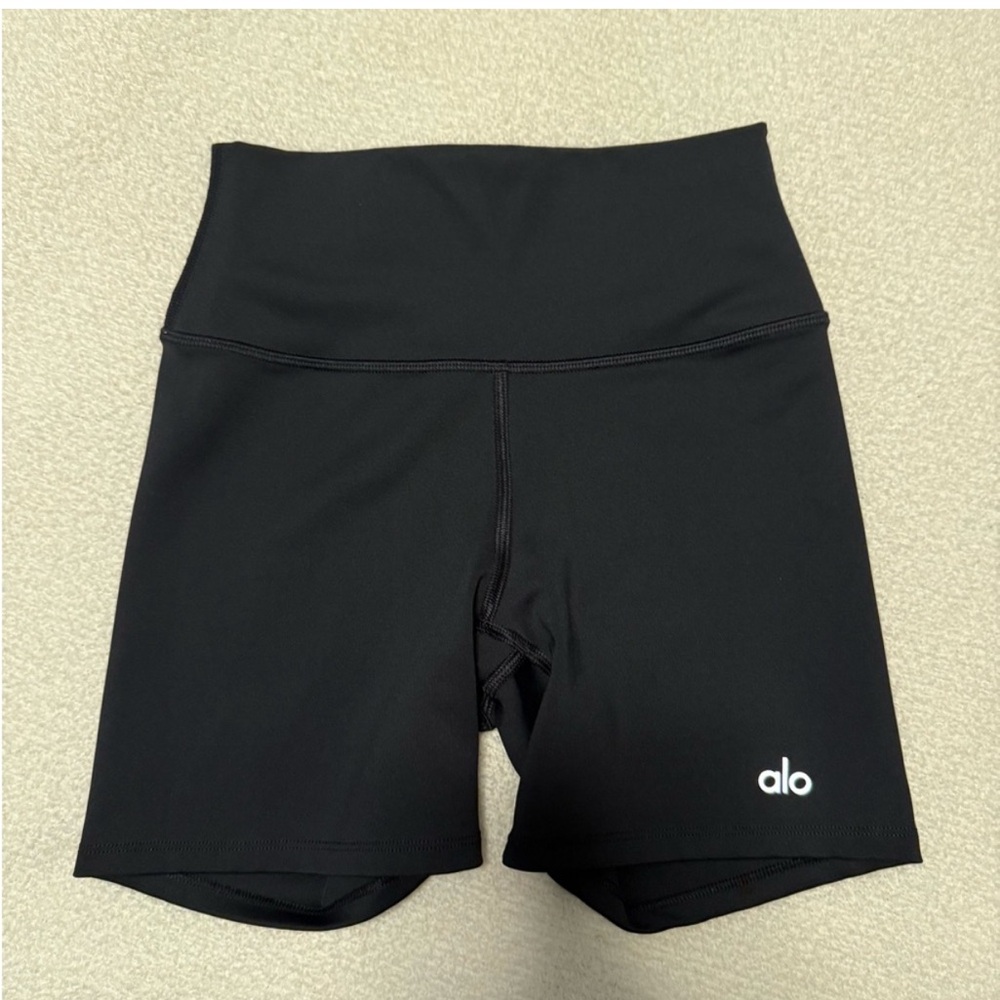 ALO Yoga Black Bike Shorts